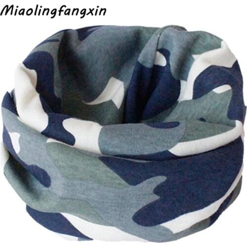 Spring Autumn Unisex Children Cotton Scarf 0-10 Years Baby Boy Girl Ring Collar Woman Headband Cartoon Warm Kids Neckerchief