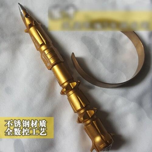 EDC Aluminum Alloy Self Defense Survival Safety Tactical Pen With Writing Multi-functional Portable EDC Tools
