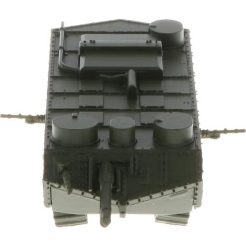 French Tank of World War I - St-Chamond Early Model (1/100 Scale) - Army Main Battle Tank Toy Model Collectible