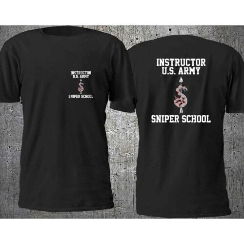 NEW US ARMY SNIPER SCHOOL MARINE SPECIAL FORCE T-Shirt Cotton O-Neck Short Sleeve Mens T Shirt Size S-3XL