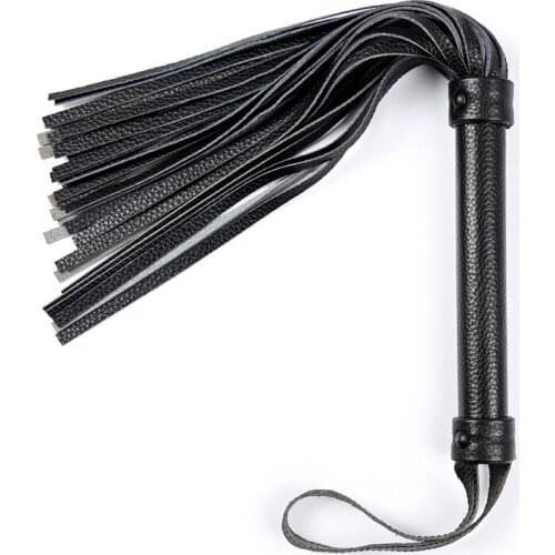 Genuine Leather Whip Hot Sexy Fetish Spanking Bondage Flogger Porn Sex Whip Short Whip Erotic Toys For SM Adults Game