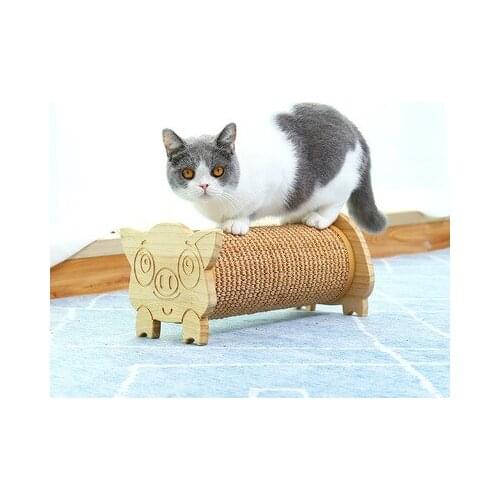 Cat Scratching Board Claw Grinding Toy Wear-Resistant Scratching Sisal Column Sofa Protection Cat Scratching Column Cat Supplies