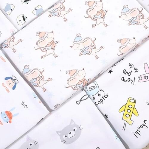 Bab Blanket Changing Mat Cartoon Cotton Waterproof Sheet Baby Changing Pad Table Diapers Urinal Game Play Cover Infant Mattress