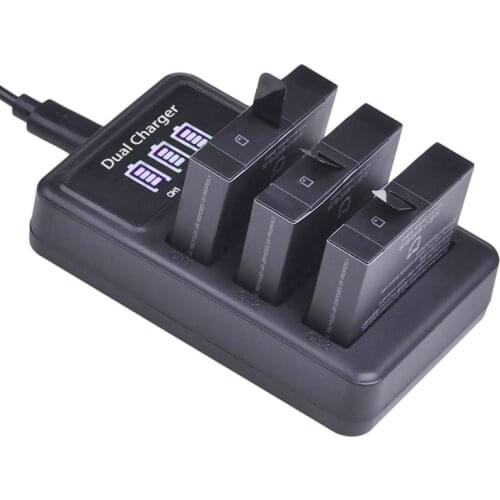 1450mAh Original battery for Xiaomi Mijia RLDCD1FM LCD3 Battery Charger Mijia 4K mini Action Camera Accessories
