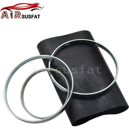 Front Air Sleeve with Rings For Audi A6 C6 4F Air Suspension Shock Repair Kits 4F0616040N 4F0616040P