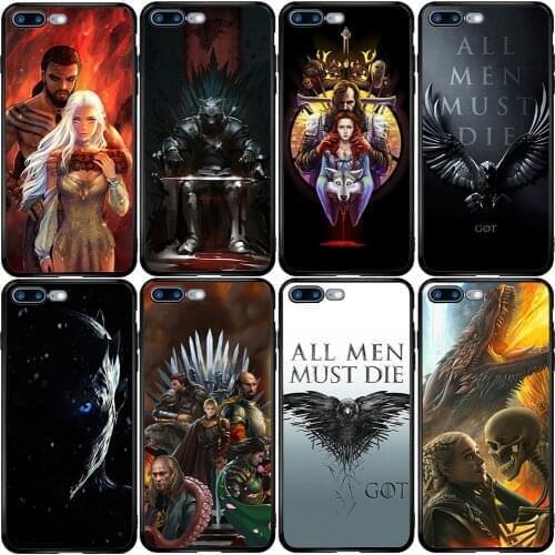 Phone Case for Xiaomi Redmi Note 10 9 9S 9A 8 8T 7 6 7A 6A 5A 5 A1 A2 A3 Pro Max Plus Lite Game Valar Morghulis Throne