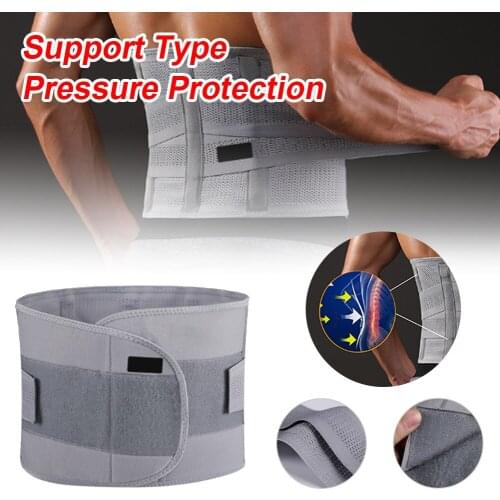 Weightlifting Belt Compression Lumbar Support with Bones Adjustable Waist Support Band for Men Women Fitness armor