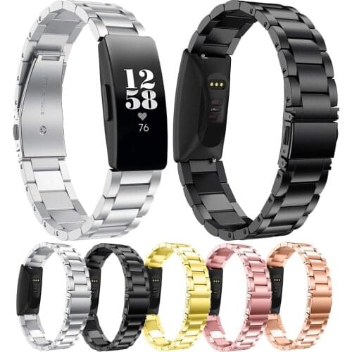Stainless Steel Watch Strap For Fitbit inspire inspire HR Smart Bracelet Metal Wrist Strap Loop For Fitbit inspire HR Correa