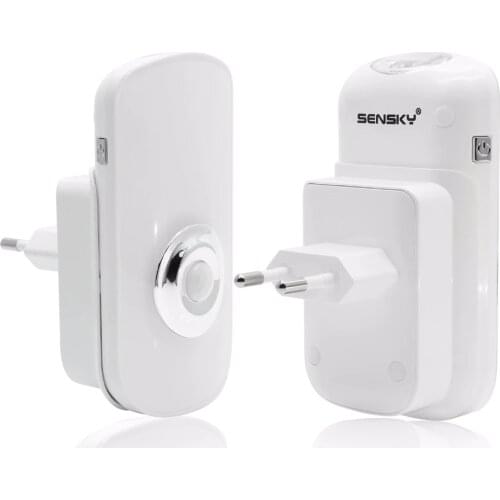 Sensk 3 In 1 EU US PLug in Smart LED Night Light With Motion Sensor Rechargeable Flashlight For Kid Baby Room Emergency