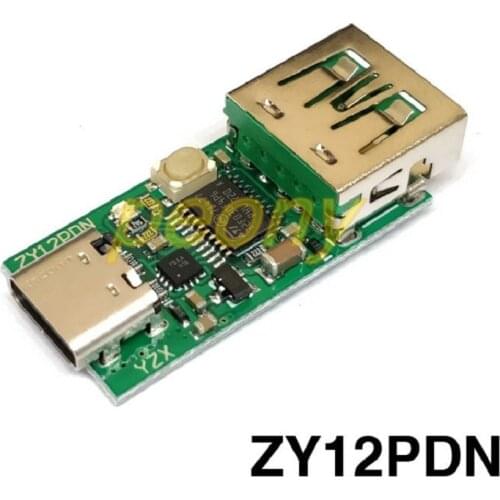 ZY12PDS Type-C USB-C PD2.0 3 DC USB decoy fast charge trigger polling detector