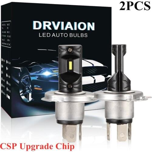 2Pcs H8 H9 H11 Led H4 H7 Fog Lights Bulb 12PCS-CSP 20000LM 6500K White Car Driving Running Lamp Auto Fog Lamp Led Light 12V 24V