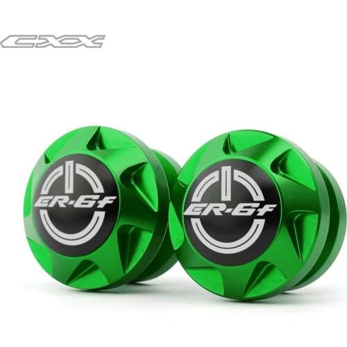 10MM Motorcycle Accessories CNC Swingarm Sliders Spools For KAWASAKI er6f ER-6F 2006-2010 2011 2012 2013 2014 2015 2016