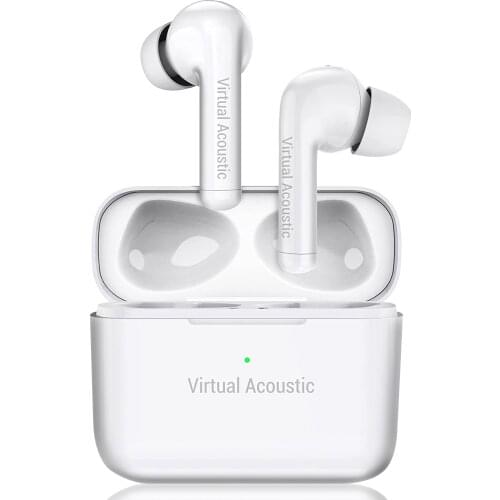 Wireless Earphone Bluetooth 5.0 TWS True Earbuds Stereo Control Headsets With Micrphones Hybird ANC Noise Canceling