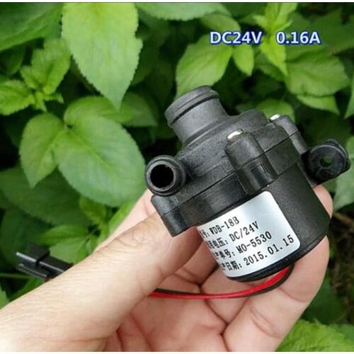 DC brushless water pump DC24V 0.16A mute high efficiency miniature (outer diameter 30MM) submersible pump Built-in driver board
