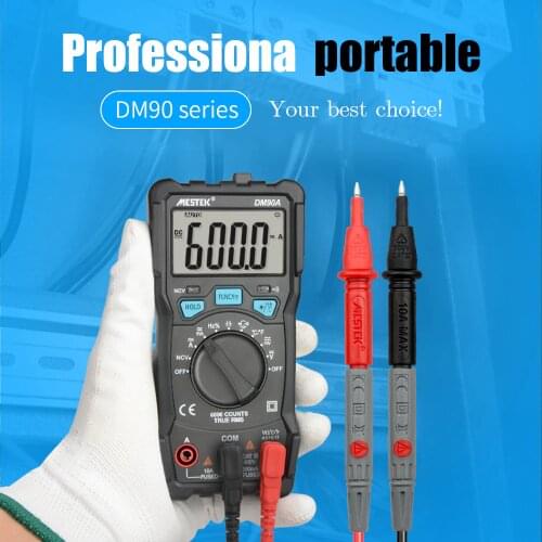 Digital Multimeter 6000 Counts High Speed Auto Range Tester Intelligent NCV True RMS Temperature Universal Multimetro
