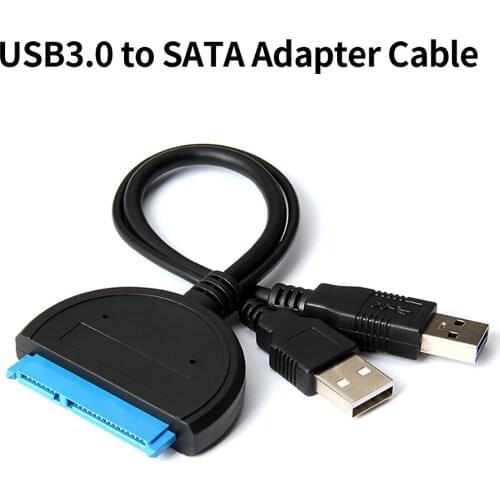USB3.0 to SATA Adapter Cable Hard Disk Adapter Converter Cable for 2.5 inch SATA Mechanical Hard Disk Solid State Drive