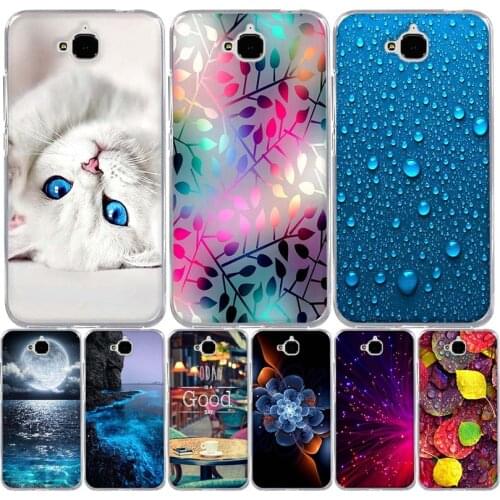 3D Soft silicone Case for Huawei Y6 Pro Case Cover For Huawei Honor 4C / Honor Play 5X / Enjoy 5 / Holly 2 Plus Case Capa Fundas