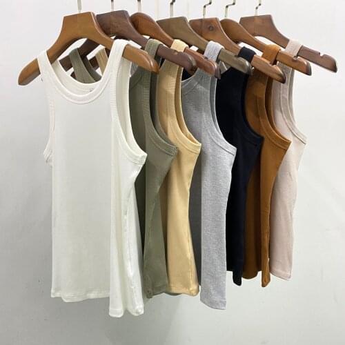 2020 new products for organic cotton tee wild ladys word rowan vest casual women tank tops