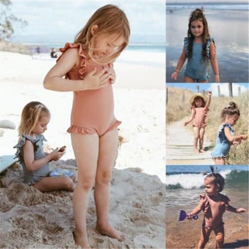 Holiday Toddler Kids Baby Girl Swimwear Swimsuit Bathing Suit Swimming Clothes