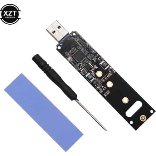 Portable NVME to USB Adapter M.2 SSD to Type-A Card USB 3.1 Gen 2 Bridge Chip to M2 SSD Key M for Windows XP/7/8/10 for MAC OS