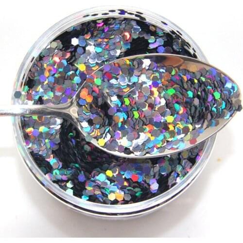 1.76 Ounce for Glitter Nail Art, Glitter Nail Polish and Glitter Crafts Hexagon Colorful Nail Glitter Sequins for Manicure ,1yt6