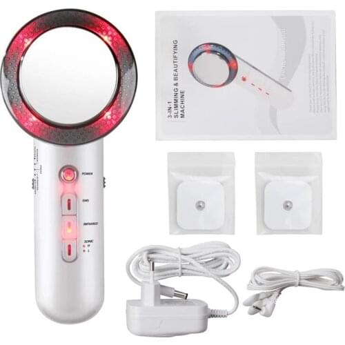 Ultrasound Cavitation EMS Body Slimming Fat Burning Weight Loss Infrared Ultrasonic Wave Therapy Beauty Facial Lifting Machine