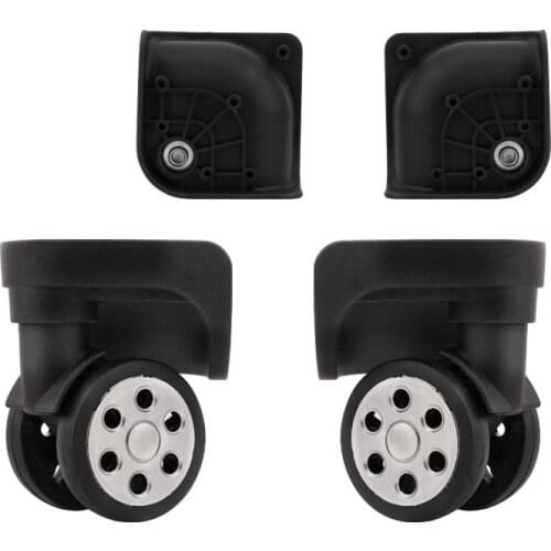 Luggage universal wheel accessories wheels aviation luggage wheel casters aircraft wheel replacement repair 14 inches 16 inches