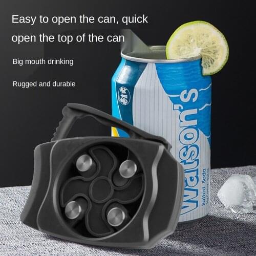 Go Swing Universal Topless Can Opener Toy Ez-Drink Opener Beer Bottle Opener Toy Manual Can Opener Kitchen Toy Dropshipping