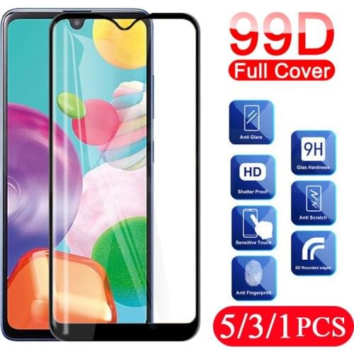 5/3/1Pcs protective film for Samsung Galaxy A01 A11 A21 A31 A41 A42 A51 A50 A71 A72 A91 tempered glass phone screen protector