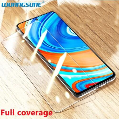 1-2PCS Full coverage Screen Protector Tempered Glass For Xiaomi Redmi Note 9 Pro Max 9s Protective Glass Redmi 9 K30Pro 10X/4G