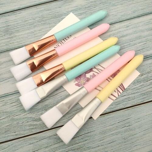 30pcs Mask Brushes Cosmetic Facial Skin Care DIY Makeup Tools Soft Nylon Hair And Plastic Handle Face Care Tool