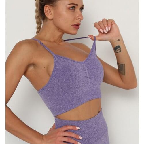 10 Colors Seamless Sports Bra Top Fitness Women Adjustable Strap Running Brassiere Sports Bh Workout Padded Yoga Bra Activewear