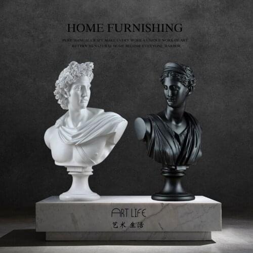 MODERN CREATIVE RESIN DAVID CHARACTER AVATAR FIGURINES VINTAGE VENUS STATUE HOME DECOR OFFICE CRAFTS ROOM DECORATION OBJECTS