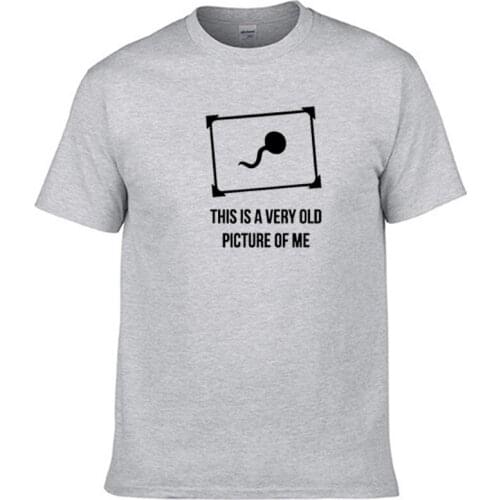 100% cotton this is a very old picture of me print men T shirt casual body building o-neck men Tshirt short sleeve T-shirt