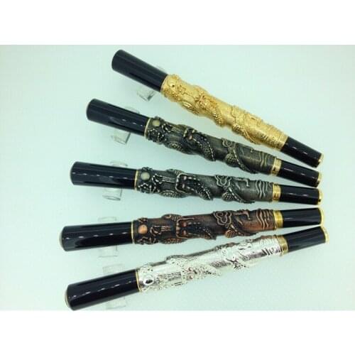 Jinhao The Latest Design Dragon Golden Roller Ball Pen High Quality Hot Selling luxury writing gift pens