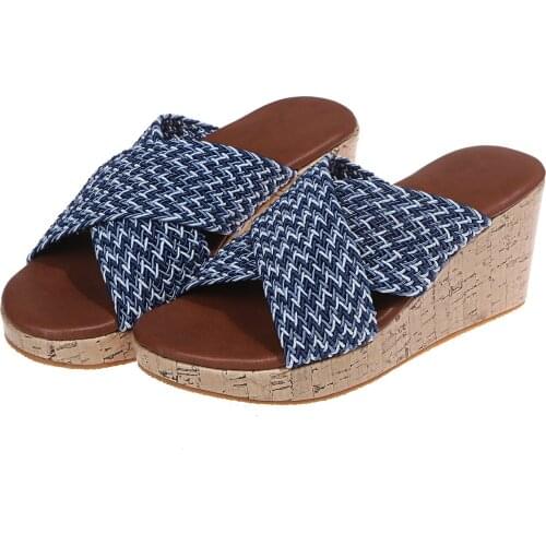 2021 New Black Belt Womens Cross Flax Slippers Womens Slippers 2021 Fashion Casual Sport Stylish TKYT-6434