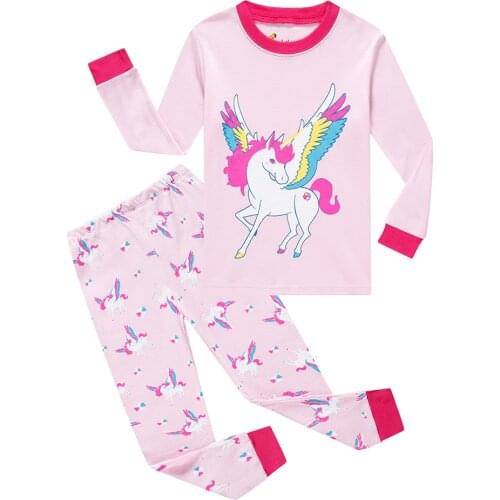 Pajamas Cotton for Boys Children Cartoon Sleepwear Set Kids Comfortable Homewear Toddler 2 -8 Years Top+Pants Clothes Pyjamas