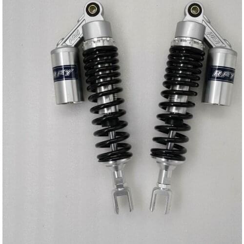 8mm spring 360mm MOTORCYCLE SHOCK ABSORBERS FOR Honda 750 RC04 CB900F CB1100F CBX1000 SUZUKI YAMAHA Kawasaki black chrome