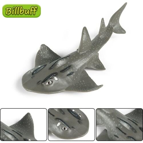 14cm Simulation Ocean Animals Solid Action Lifelike Models Skate Figures Collection Educational toy ​for Children Ornaments Gift