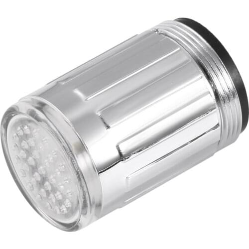 Light-up LED Waterx Faucet Changing Glow Kitchen Shower Tap Water Saving Novelty Luminous Faucet Nozzle Head Bathroom Light