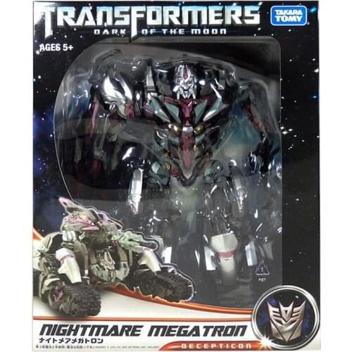 Transformers Action Figure Robot Car Autobots Model L Asia Limitation Edition Nightmare Megatron Boy Toy