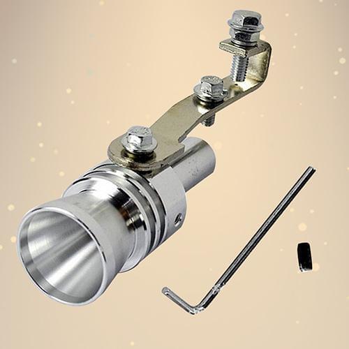 Universal Car Turbo Sound Muffler Exhaust Pipe Blow Vale BOV Simulator Whistle