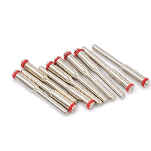 10Pc Dremel Accessories 3.175mm Miniature Clamping Connecting Lever Polishing Wheel Mandrel Cutting Wheel Holder for Rotary Tool