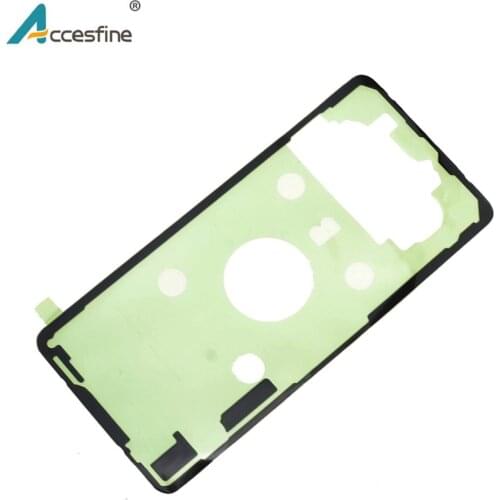 2PCS Ori Rear Housing Door Sticker Adhesive For Samsung Galaxy S10 Plus S10 S10E A50 Note 9 8 Back Glass Battery Cover Glue Tape