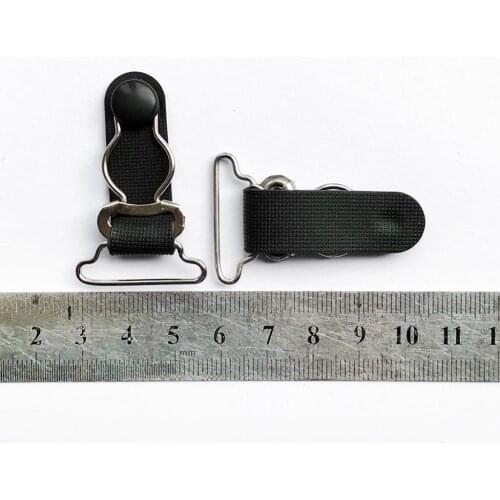 20Pcs Leg Garter Belt Anti- Clips Elastic Adjustable Harness