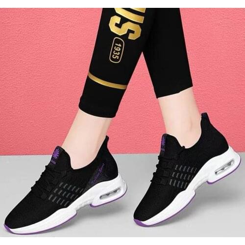 2021 Autumn Women Flat Platform Sneakers for Women Breathable Mesh Sneakers Shoes Spring Ladies Sneakers