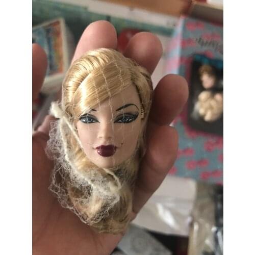 30cm Original FR head FR doll heads Fashion license head quality doll heads girls Dressing DIY toy parts