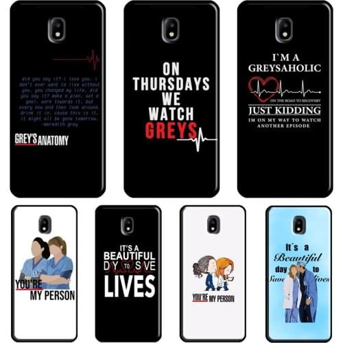 Greys anatomy For Samsung Galaxy J3 J5 J7 2016 A3 A5 2017 A6 A8 J4 J6 Plus J8 J2 Core 2018 Phone Cover
