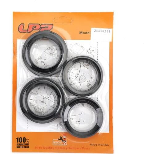 Areyourshop for Honda CR125R CR 125R 1981-1983 XR250R 1984-1985 51490-KA3-711 Front Fork Oil Seal Dust Cap Repair Rebuild Kit