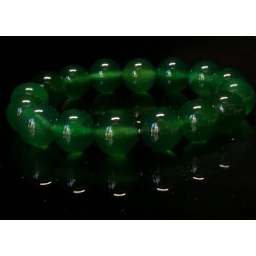 Imperial Green Chalcedony Bracelet Classic Ice Green Emerald Green cb67